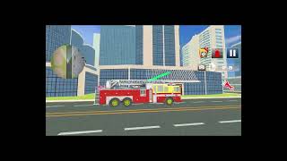 City Rescue Fire Truck Games - Easy Fire Truck Driving Simulator 2023 | 30 Sec Gameplay Square screenshot 3