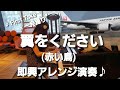 翼をください を特殊奏法クォドルストップ で即興アレンジ演奏【羽田空港第１ターミナル・ストリートピアノ】