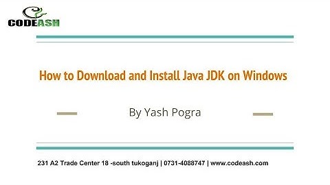 How to Download and Install Java JDK on Windows 7/8/8.1/10 | how to set path in java in windows 10