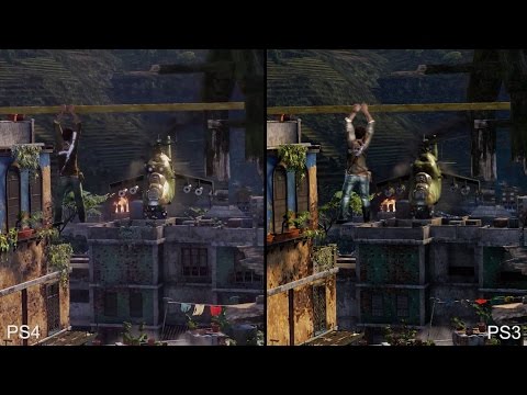 Uncharted 2 'Warzone' PS4 vs PS3 Graphics Comparison [Work In Progress]