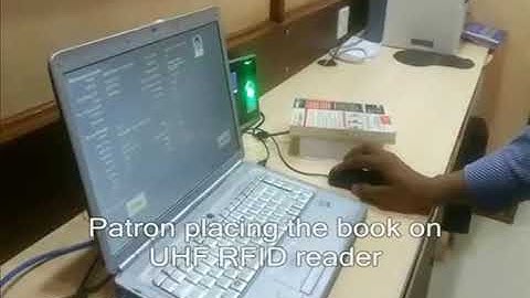 Self Check KIOSK - RFID Based Library Management System | RF LIBMAN MasterSoft