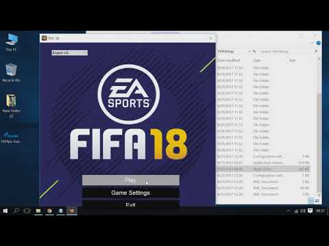 FIFA 18 full screen fix