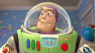 Pixar: Toy Story - movie clip - Buzz Lightyear Arrives! (Blu-Ray promo)