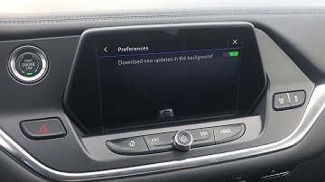 How to download new updates in the background in your new Chevy