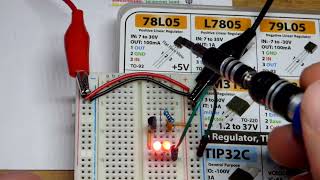 Pin Layout 78L05 Current Source Circuit 5V And 510 Ohms