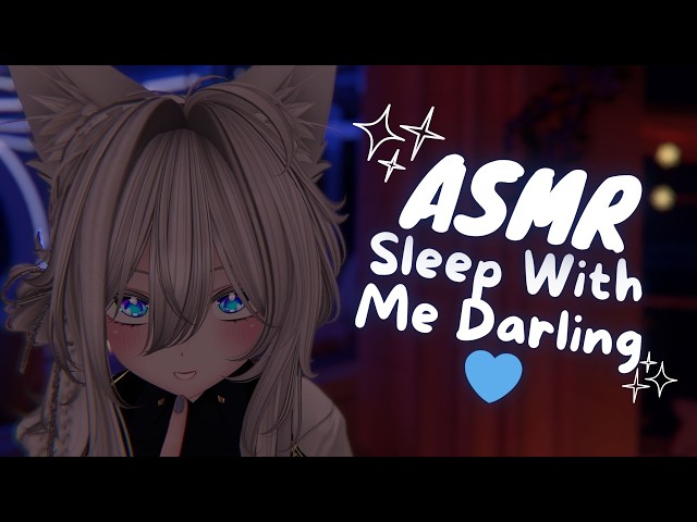 ASMR Wolfgirl Put You to Sleep Fast 💙 [Kisses, Sniff, Heartbeats]