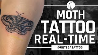 TATTOO REALTIME #001 | MOTH