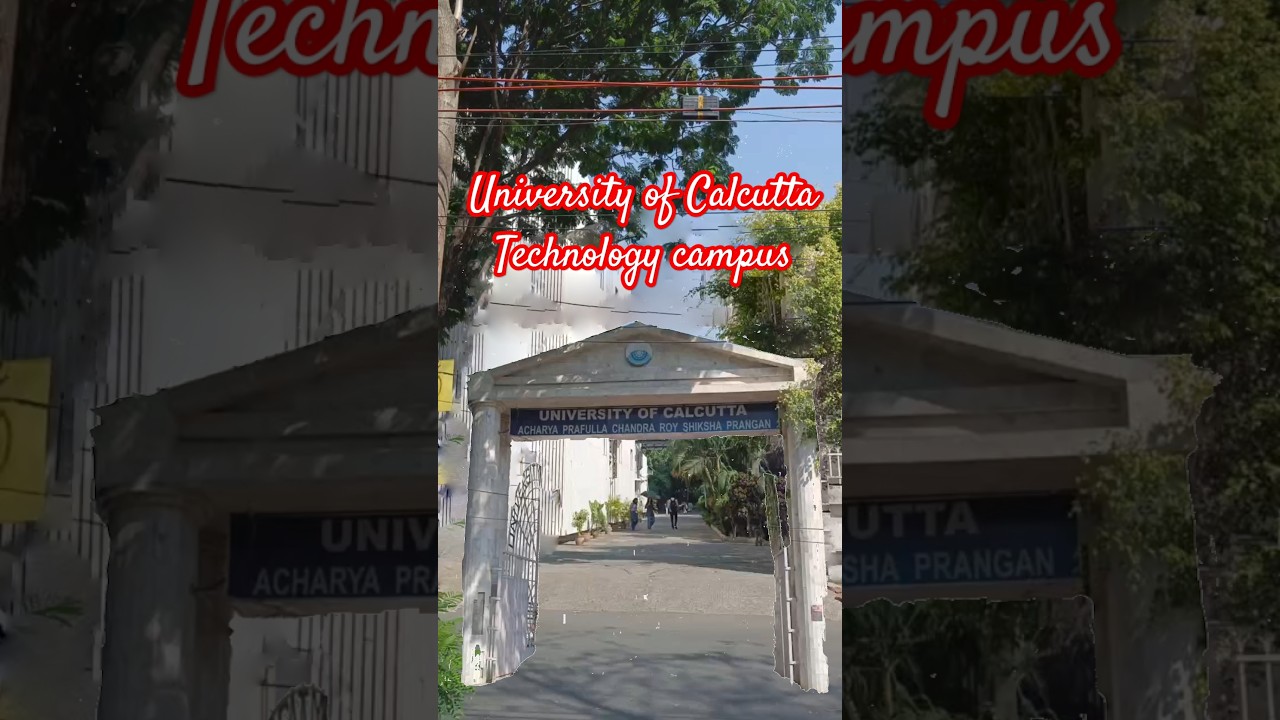 My college" Technology campus university of Calcutta "💗💗  