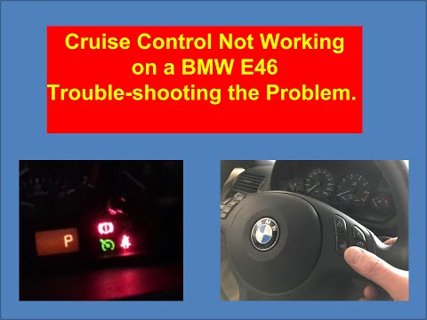 bmw cruise control stopped working