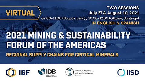 IGF-IDB-CAMMA | Critical Minerals in the Americas: Understanding the opportunity