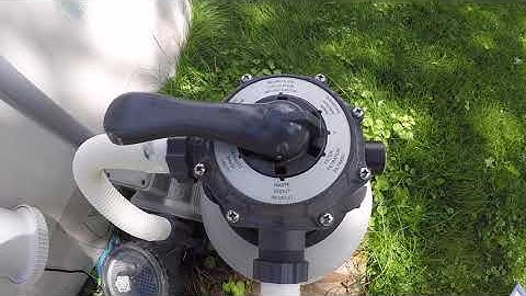 What is the N or Neutral setting on the Intex Sand Filter?