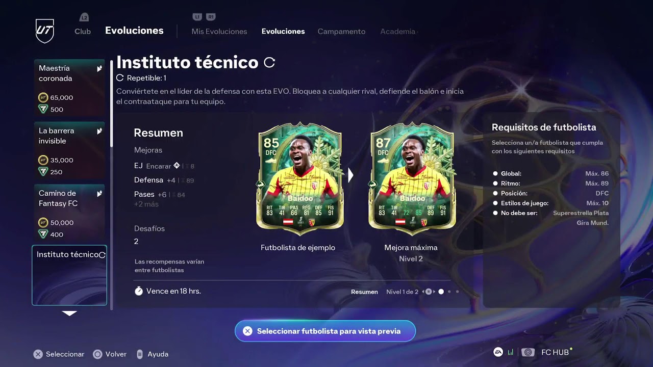 Pasando el rato en Rivals en EAFC26 - FIFA