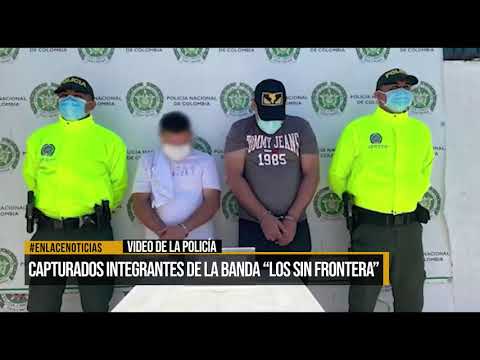 CAPTURADOS  INTENGRANTES DE  LA BANDA SIN FRONTERAS