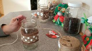 DIY Woodland theme center piece for baby shower birthday party or what ever!