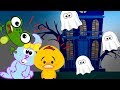 NESSA CASA TEM FANTASMA ? HALLOWEEN KIDS com SAPO ZÉ, PATO QUÁ QUÁ E COLÊLA (HISTORINHA INFANTIL)