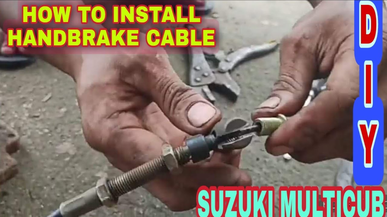 Paano mag install ng hand brake cable  Suzuki multicub