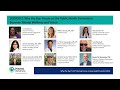 Why the Eye? Forum on the Public Health Connection Between Mental Wellness and Vision - Part 1