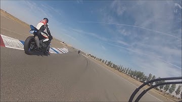 Buttonwillow CCW #13 Lets Ride Track Days 10/10/16 Group C CB500F