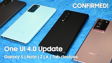 [List] All Samsung devices getting Android 12 One UI 4.0 update | Galaxy | S | Note | Z | A | Tab
