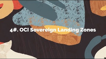 OCI Landing Zones Specialists Stories #4 OCI Sovereign Landing Zones