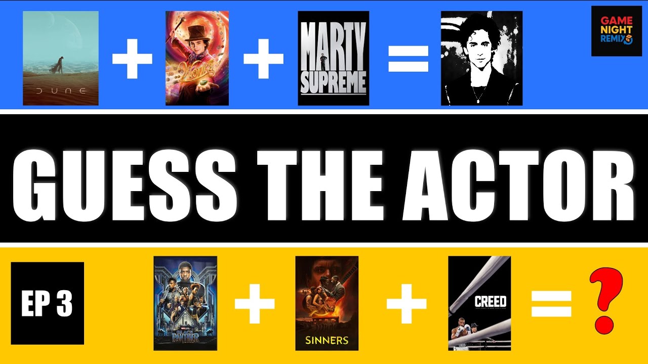 Guess the Actor: Three Movies One Name - Episode 3