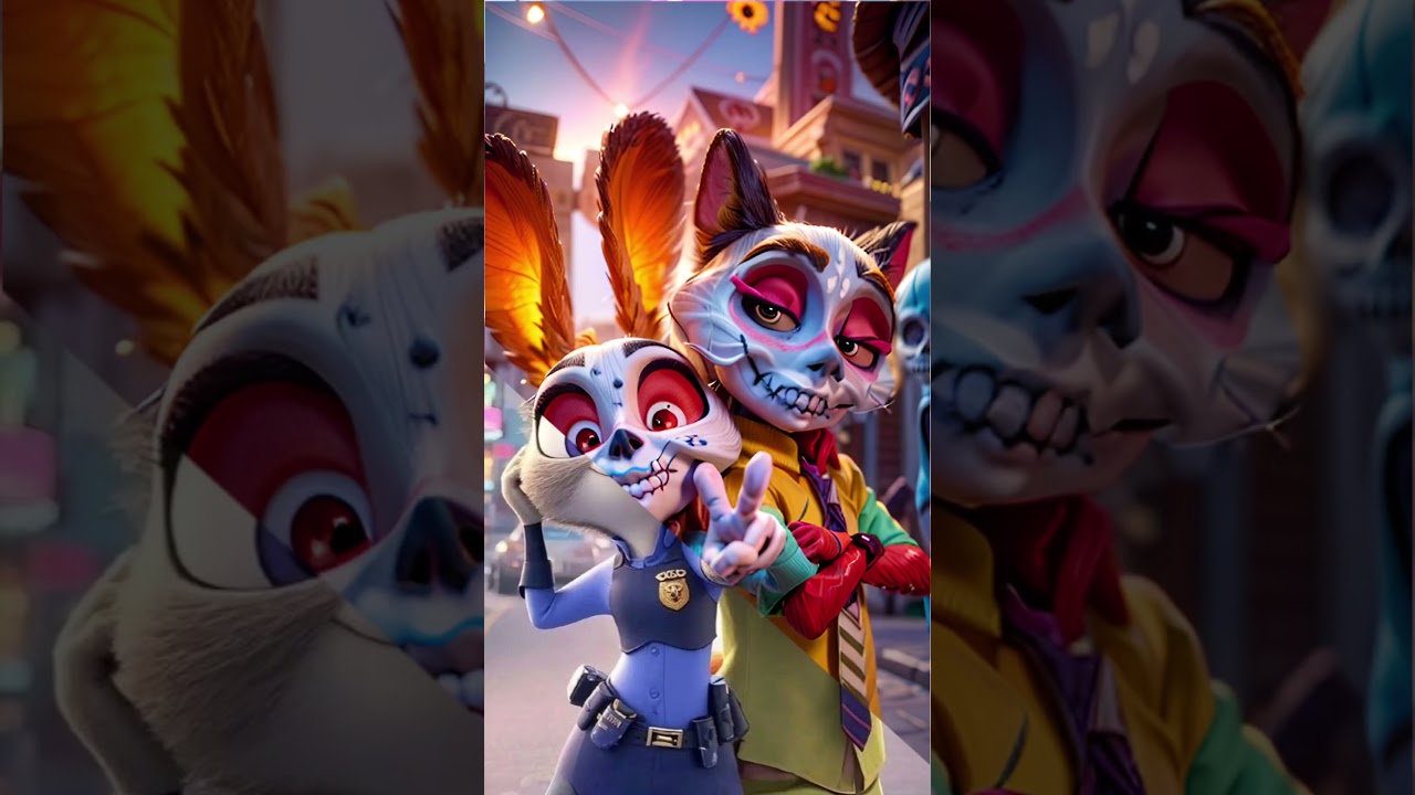 The evolution of Judy Hopps and Nick 🐰🦊 