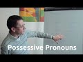 Притяжательные местоимения (possessive pronouns) в английском языке