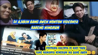 PERTAMA KALINYA DI AJAKIN NONTON VIDEONYA BANG @AwenMAN86serulingsakti BARENG NINGRUM