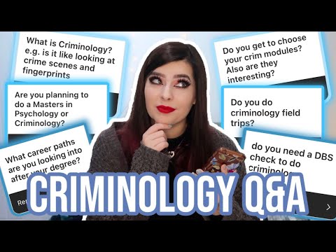 Video: Ko dara kriminologs Lielbritānijā?