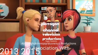 Logo history Plotagon channel television productions