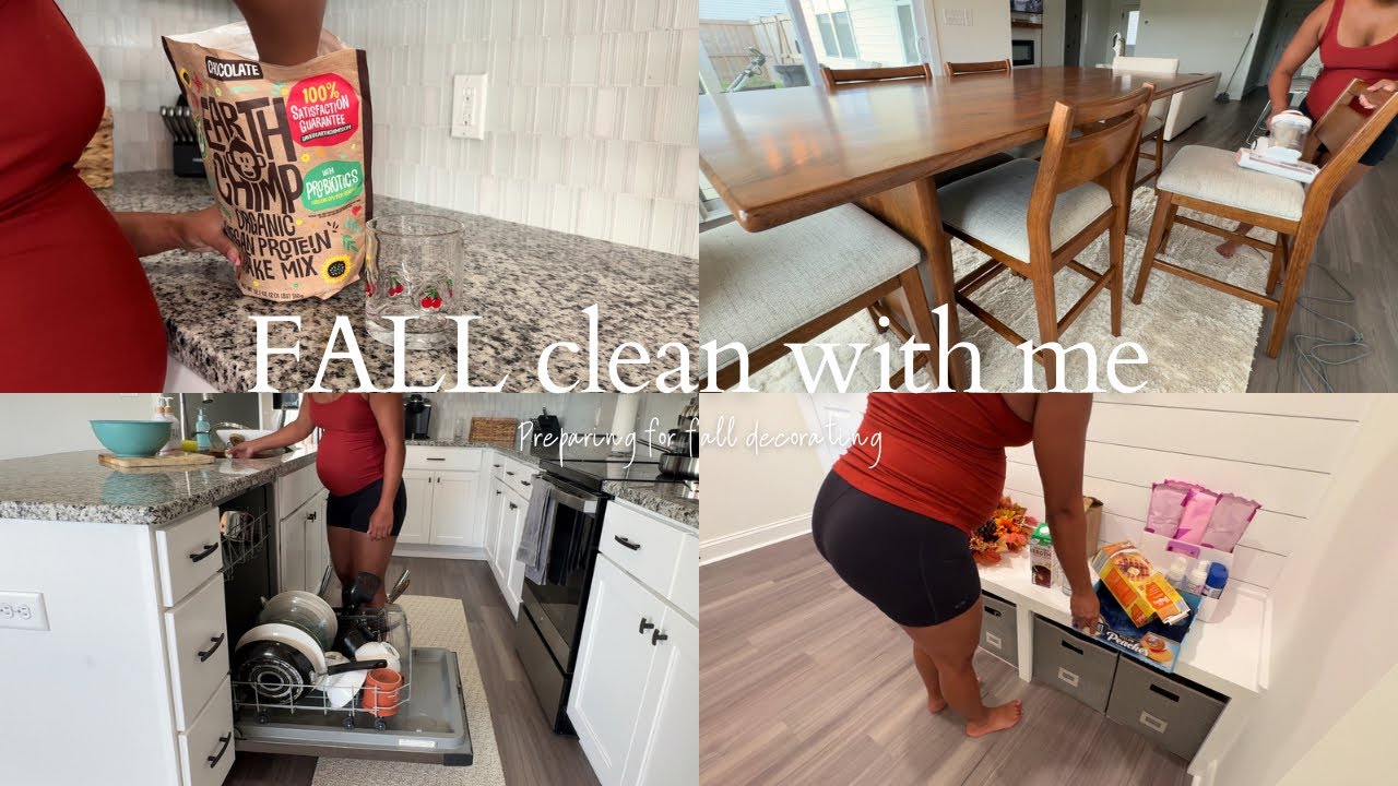FALL CLEAN WITH ME | PREPARING FOR FALL DECORATING | CLEANING MOTIVATION