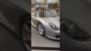 Porsche Carrera GT rare supercar Retromobile Paris Classic Car Show
