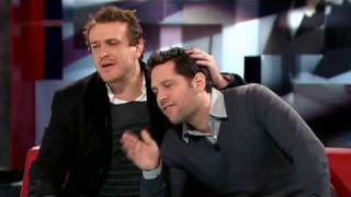 Paul Rudd and Jason Segel on The Hour with Strombo