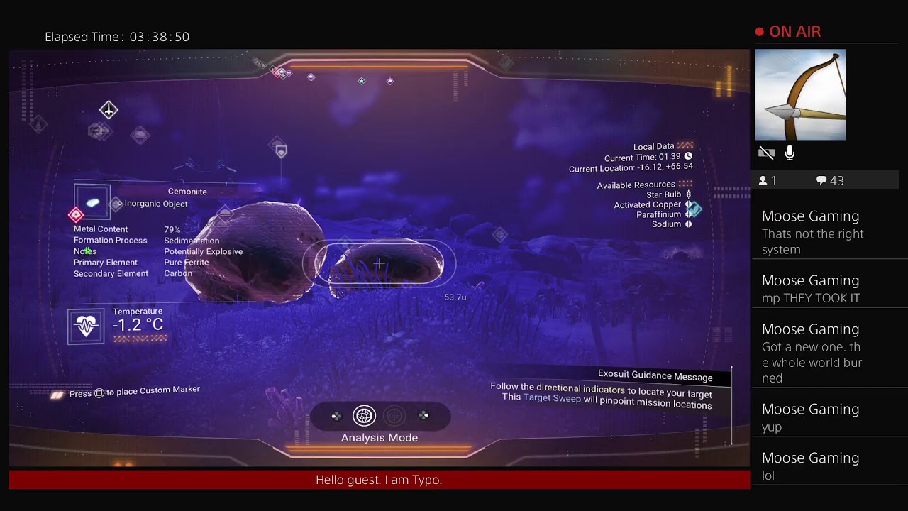 typo44's Live PS4 NMS, expedition 10, pt 3, V 4.30