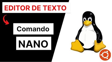 comando NANO | Editor de texto |  Curso GNU/Linux | N° 14
