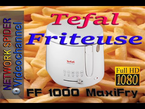Friteuse Tefal FF1000 Maxi Fry - mit Biskin Fritieröl bis 210 Grad, im Test