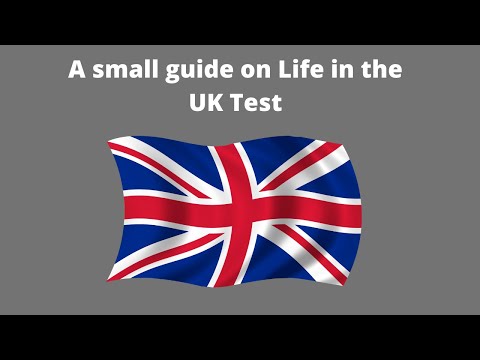 Video: Potřebuji k naturalizaci život v britském testu?