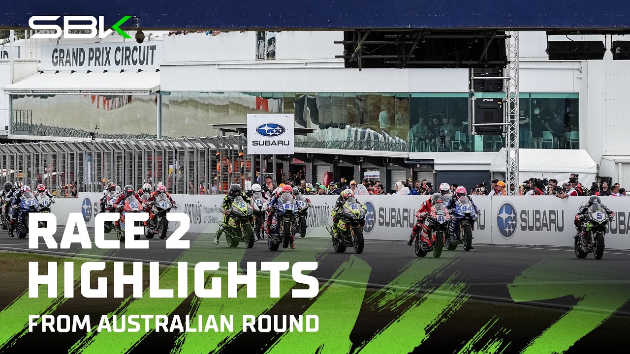 Основные моменты исторической второй гонки на трассе Филлип-Айленд ✨ | 2026 #AustralianWorldSBK 🇦🇺