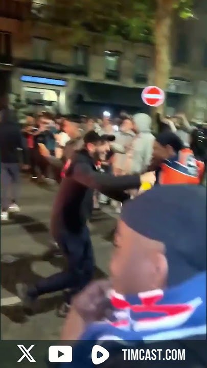 RIOTS In Paris, Go Figure! - YouTube