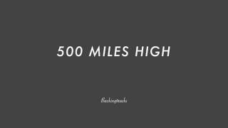 500 Miles High chord progression - Jazz Backing Track Play Along The Real Book chords