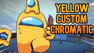 Custom Yellow Crewmate Chromatic Scale Vs Impostor