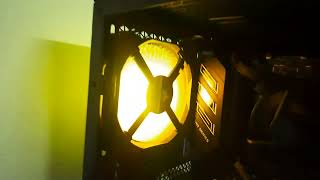 CPU fan speed 0RPM showing but fan moving-- fault.