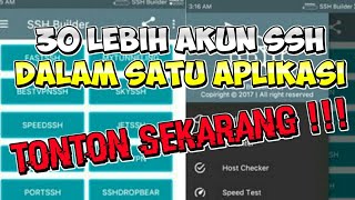 30 LEBIH SERVER AKUN SSH DAN VPN DALAM SATU APLIKASI, WEW #NUC GRATISAN screenshot 5