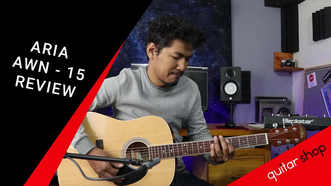 Aria AWN-15 Review |Acoustic Guitar Review | Guitarshop Nepal
