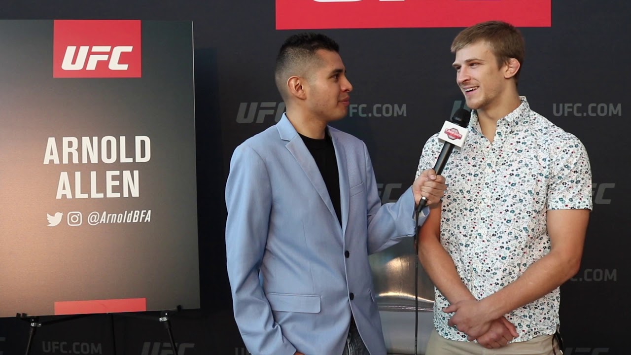 UFC 239: Arnold Allen Ready to Retire Gilbert Melendez, Wants Great Career for Himself