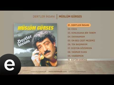 Dertler İnsanı (Müslüm Gürses) Official Audio #dertlerinsanı #müslümgürses - Esen Müzik