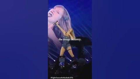 Taylor Swift: The Music Industry (MUST WATCH) #erastour #taylorswift #swiftiesforever #shorts #fyp