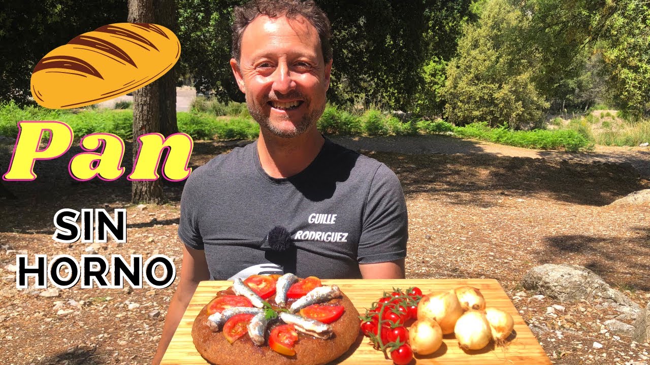 Vamos de Picnic y hacemos PAN 🥖 en Sartén 👍🏻 SIN HORNO, SIN AMASAR Y SIN REPOSO - GUILLE RODRIGUEZ