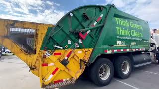 McNeilus Deep collection rear loader garbage truck - Waste management