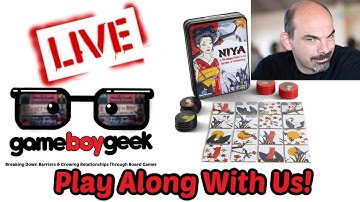 Come Play Niya V.S. Designer Bruno Cathala!